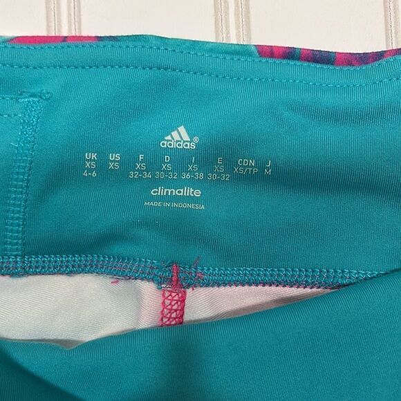 Adidas Climalite bright floral cropped leggings - Picture 3 of 4